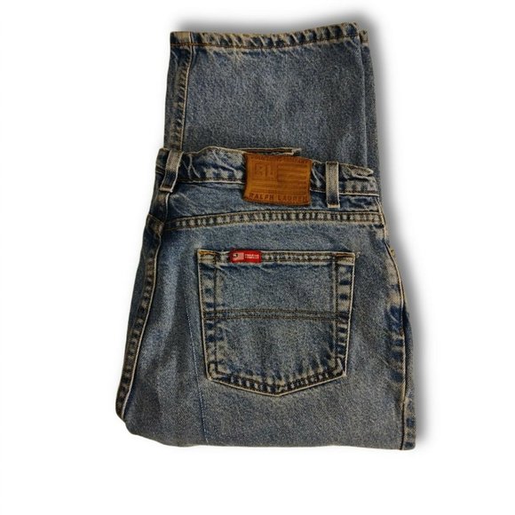 Polo Ralph Lauren Denim - Vintage Polo Ralph Lauren Blue Saturday Jeans 12